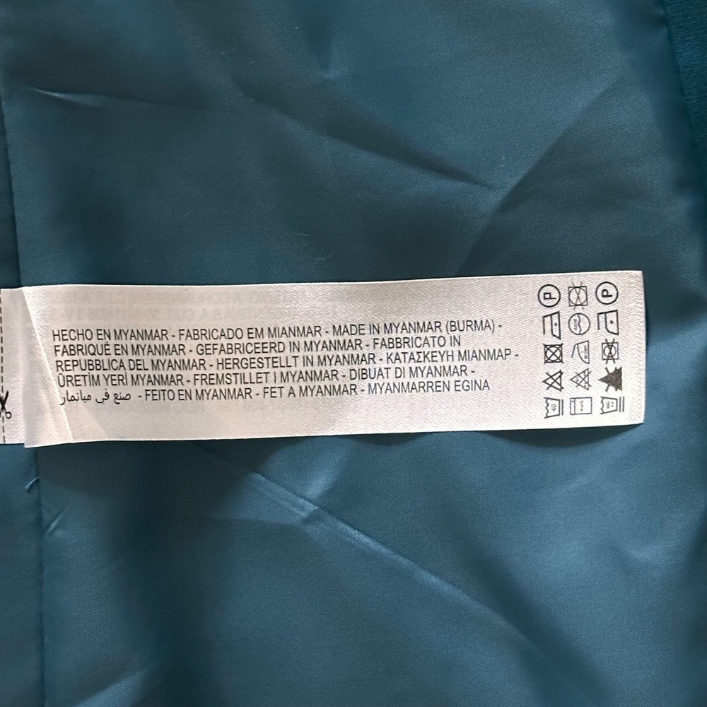 Zara Teal Single-Button Blazer - Picture 10 of 15